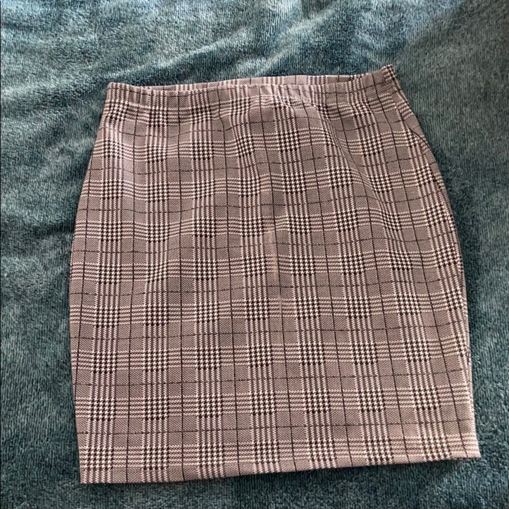 Plaid skirt